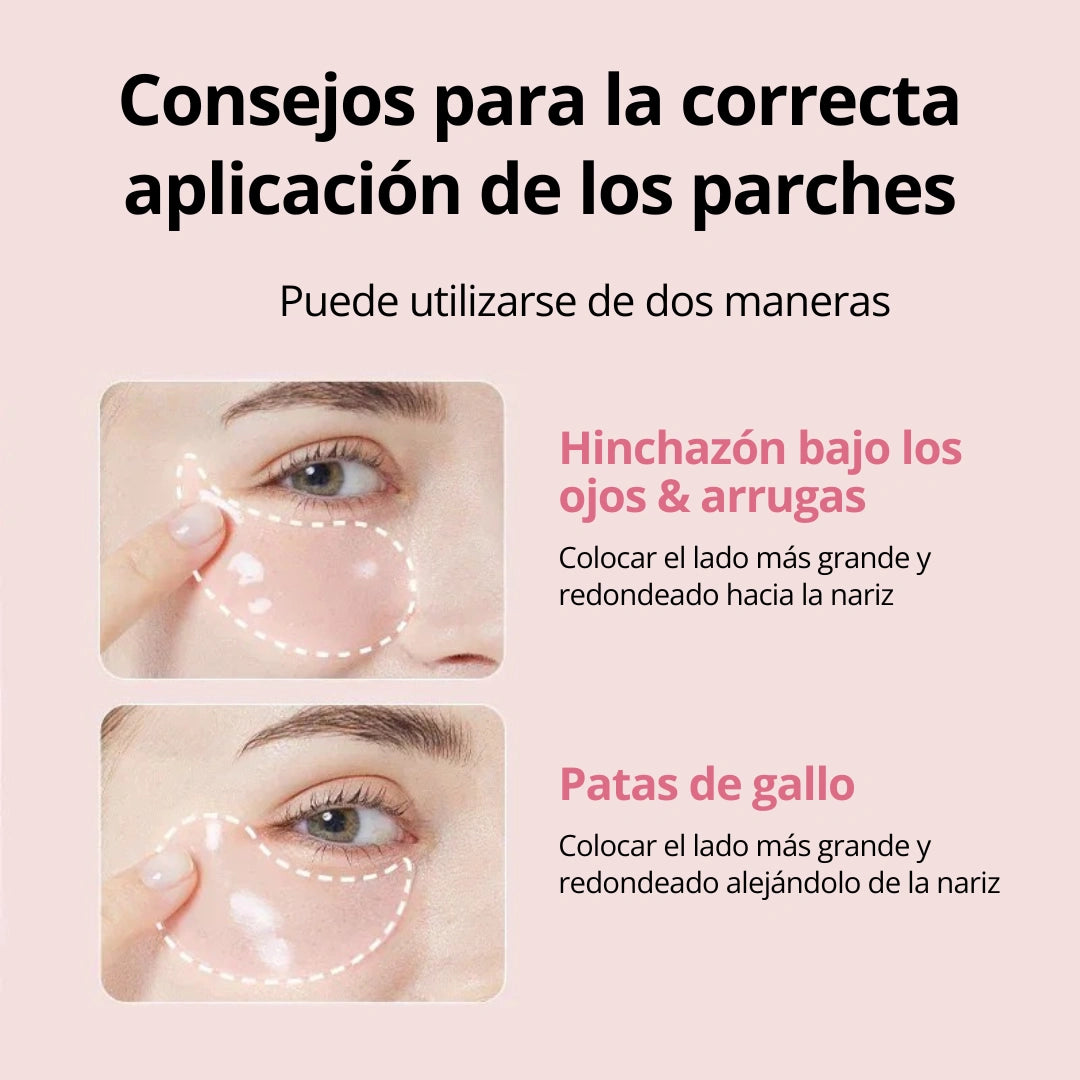 Parches de hidrogel con colágeno y péptidos
