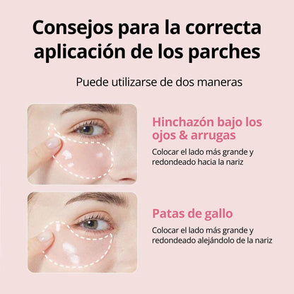 Parches de hidrogel con colágeno y péptidos